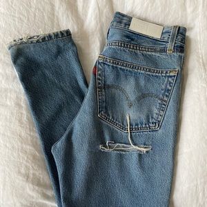 Re/Done Levi’s sz 28 High rise skinny